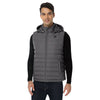 Ororo Men's Dark Grey Heated Lightweight Down Vest