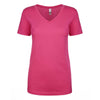 Next Level Women's Raspberry Ideal V-Neck Tee