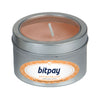 SnugZ Invigorate Custom Essential Oil Infused Candle in Small Window Tin