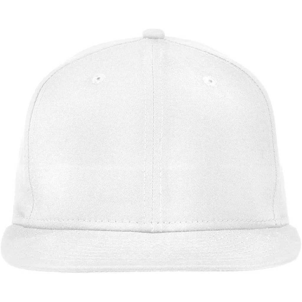 New Era 9FIFTY White Flat Bill Snapback Cap