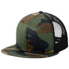 New Era Camo/Black Standard Fit Snapback Trucker Cap