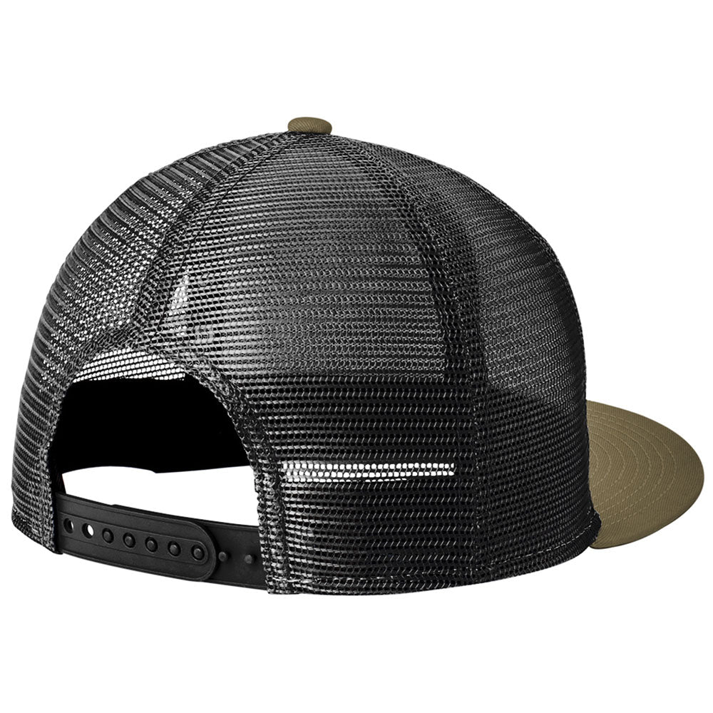 New Era Olive/Black Standard Fit Snapback Trucker Cap