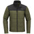 The North Face Men's Burnt Olive Green Chest Logo Everyday Insulated Jacket