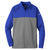 Nike Men's Game Royal/Dark Grey Heather Therma-FIT 1/2-Zip Fleece