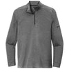 Nike Men's Black Heather Half Zip Cover-Up