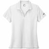 Nike Women's White Dri-FIT Micro Pique 2.0 Polo