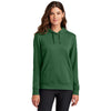 Nike Women's Gorge Green Club Fleece Sleeve Swoosh Pullover Hoodie