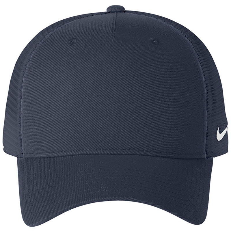 Nike Navy Snapback Mesh Trucker Cap