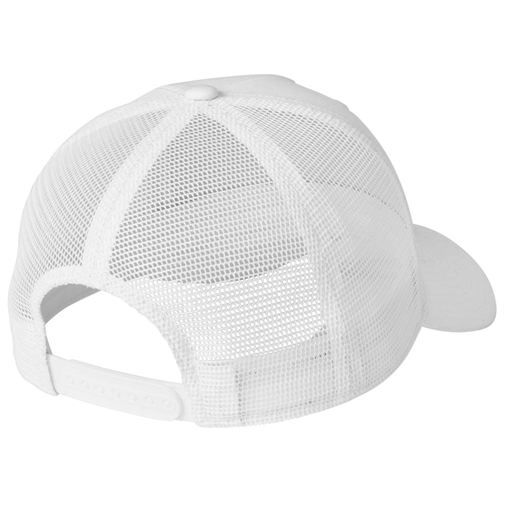 Nike White Snapback Mesh Trucker Cap