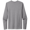 Next Level Men's Heather Grey Cotton Long Sleeve Tee