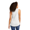 Next Level Women's White Festival Muscle Tank