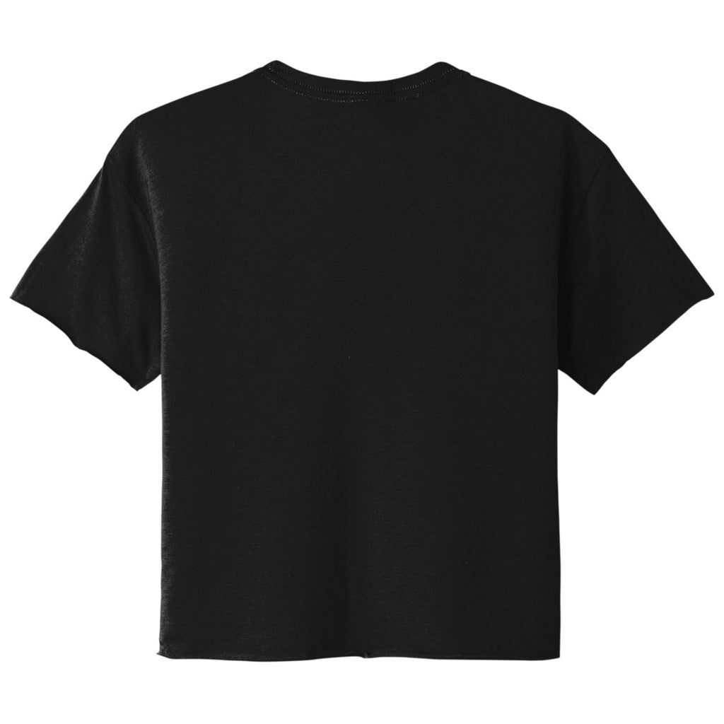 Next Level Women's Black Festival Cali Crop Tee