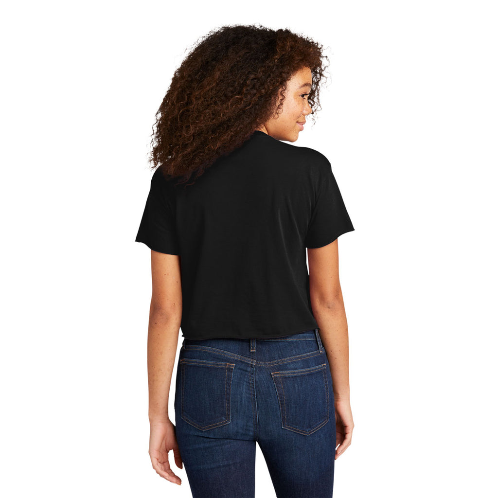 Next Level Women's Black Festival Cali Crop Tee