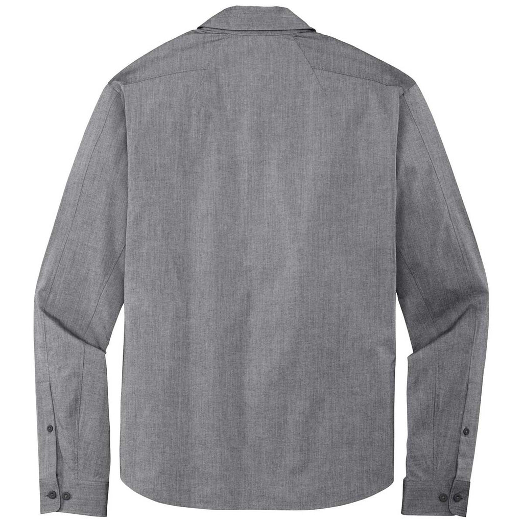 OGIO Men's Gear Grey Heather Commuter Woven Shirt