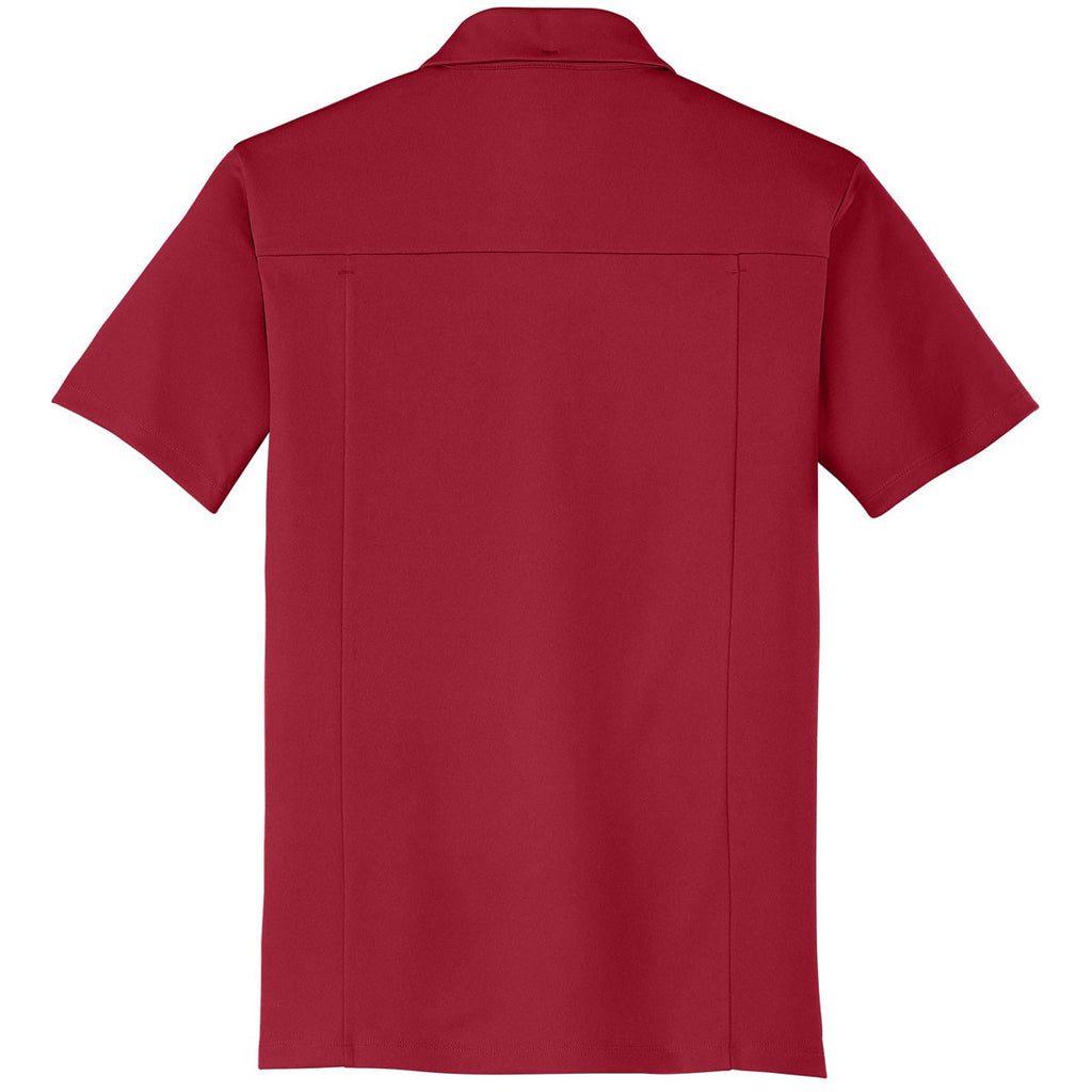 OGIO Men's Signal Red Framework Polo