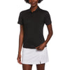 Original Penguin Women's Caviar Black Solid Polo