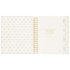 Sugar Paper Off White and Black Dot Recipe Book
