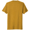 Port & Company Men's Ochre Yellow Heather Tri-Blend Tee