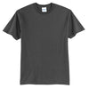 Port & Company Men's Charcoal Tall Core Blend Tee