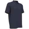 Perry Ellis Men's Crown Blue Space Dye Polo