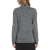 Perry Ellis Women's Grey Heather 1/4 Zip Pullover