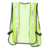 ML Kishigo Men's Lime/White P-Series Mesh Vest