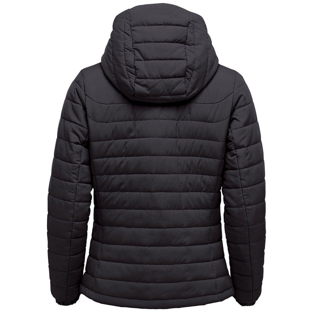 Stormtech Women's Black Nautilus Quilted Hoody