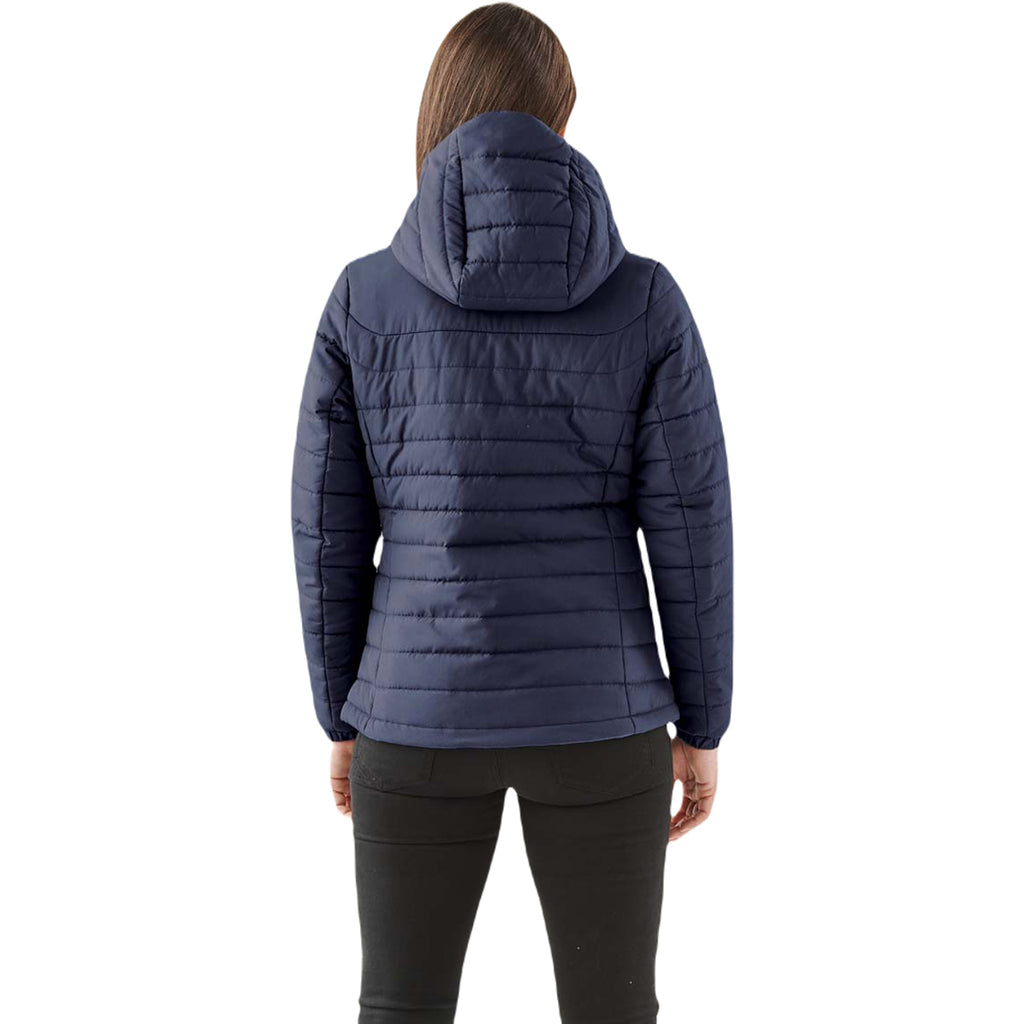 Stormtech Women's Navy Nautilus Quilted Hoody