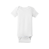 Rabbit Skins White Infant Baby Rib Onesie