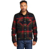 Russell Outdoors Men's Red Plaid Basin Jacket