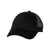 Valucap Black/Black Sandwich Trucker Cap