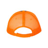 Valucap Charcoal/Neon Orange Sandwich Trucker Cap