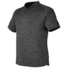 Spyder Men's Black Jaspe Mission Blade Collar Polo