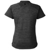 Spyder Women's Black Jaspe Mission Blade Collar Polo