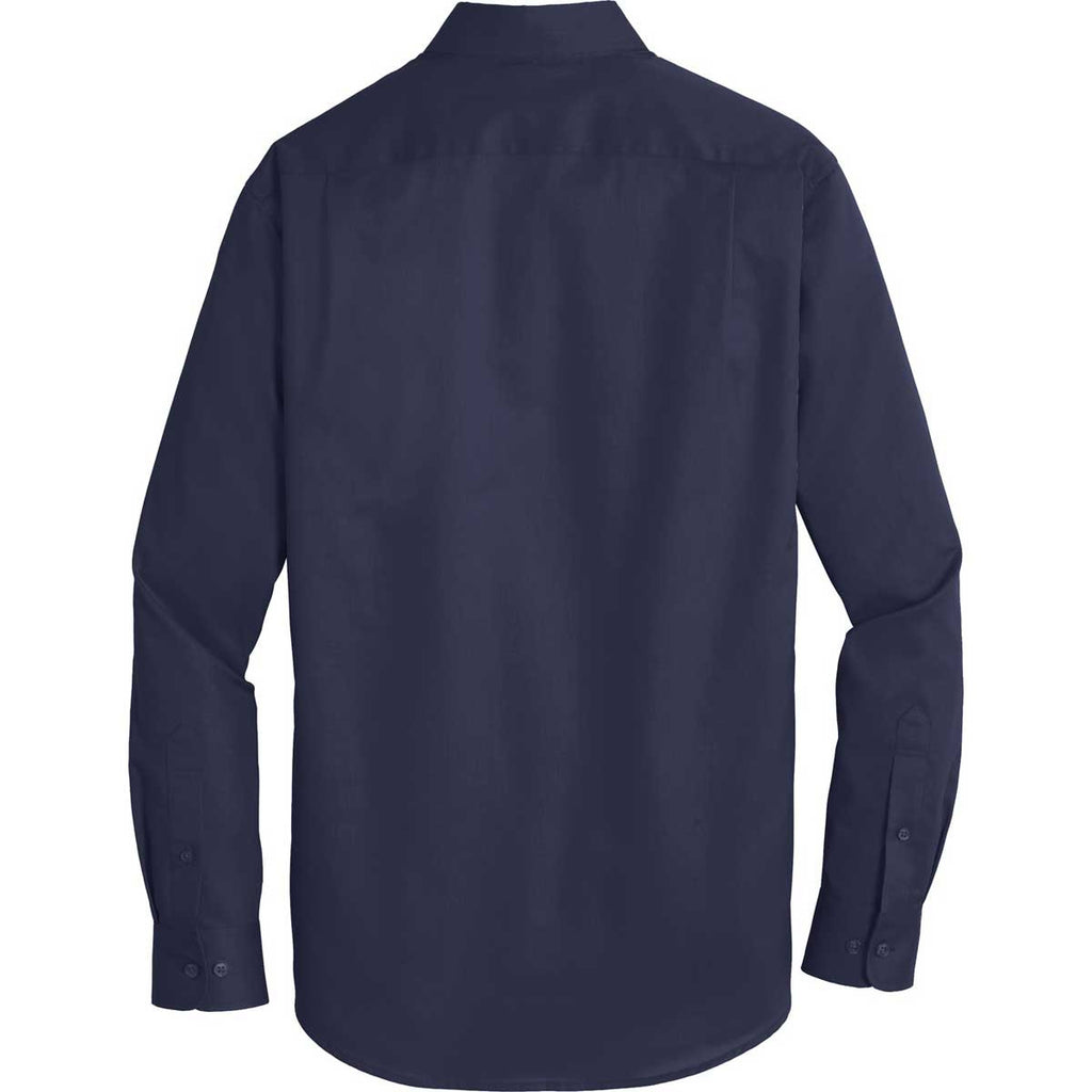 Port Authority Men's True Navy SuperPro Twill Shirt