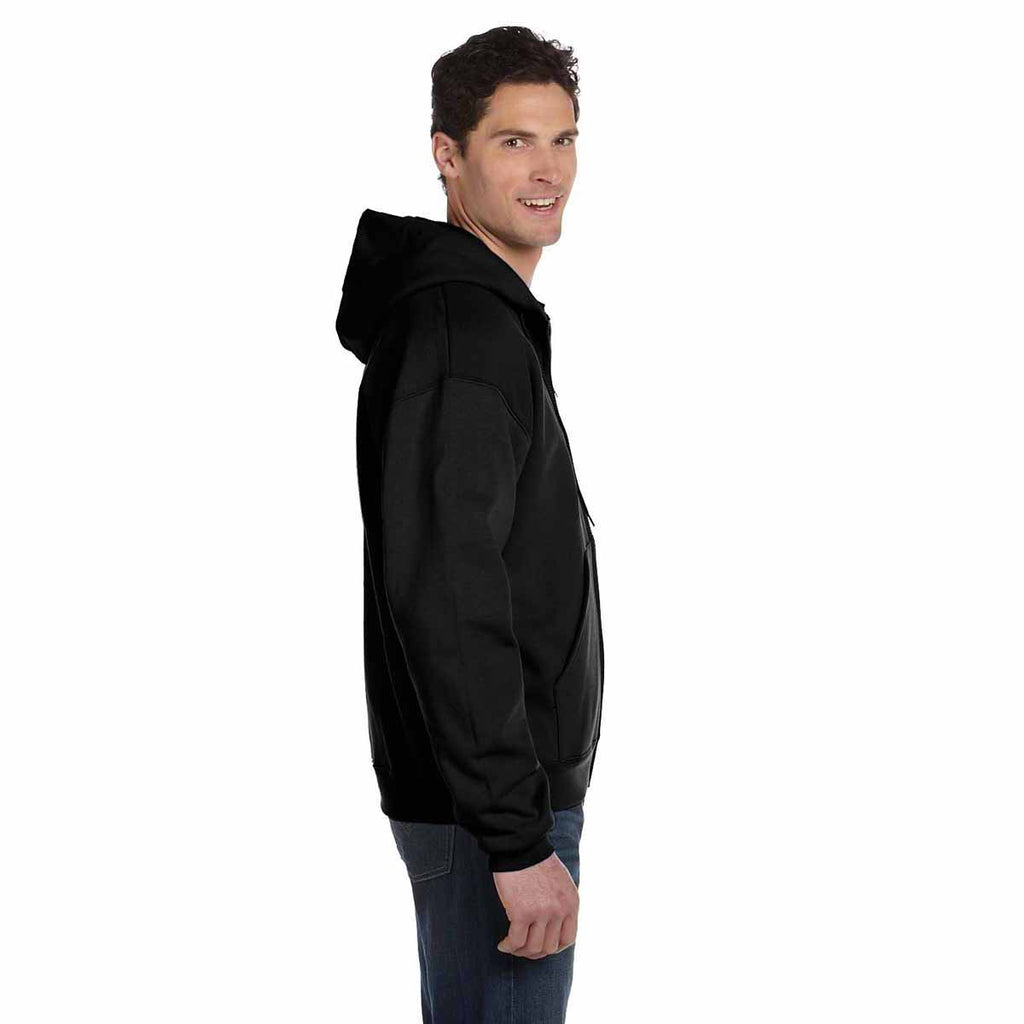 Champion Men's Black Eco 9-Ounce Full Zip Hood