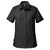 Stormtech Women's Black/Carbon Skeena Short Sleeve Shirt