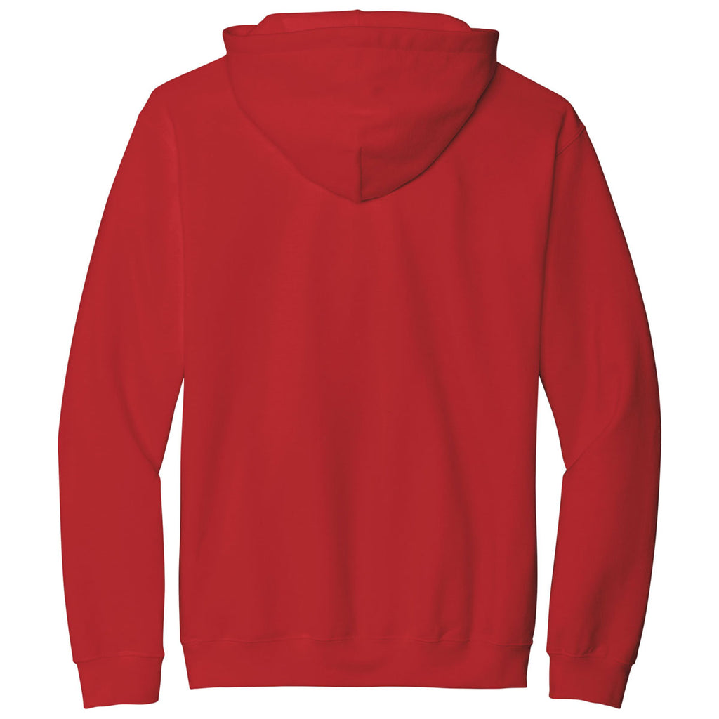 Gildan Men's Red Softstyle Pullover Hooded Sweatshirt