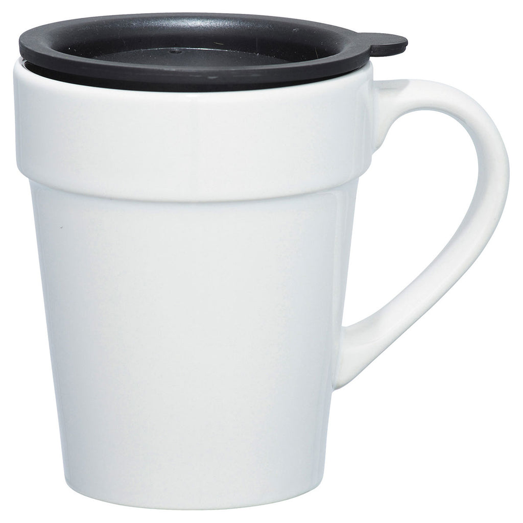 Bullet White Habanera 10oz Ceramic Mug