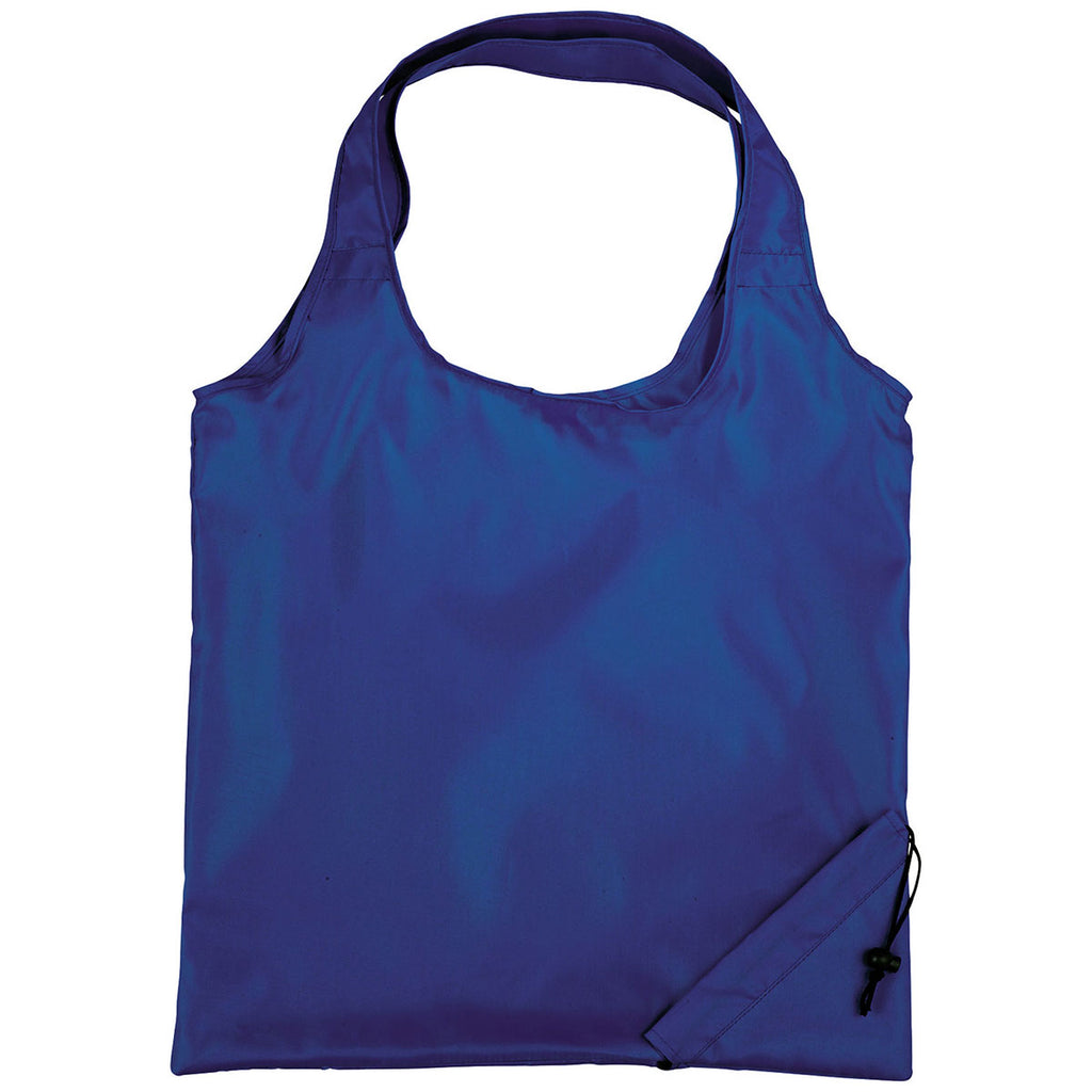 Bullet Royal Blue Bungalow Foldaway Shopper Tote
