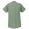 Red Kap Men's Light Green Short Sleeve Industrial Work Shirt