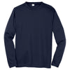 Sport-Tek Men's True Navy Long Sleeve PosiCharge Competitor Tee