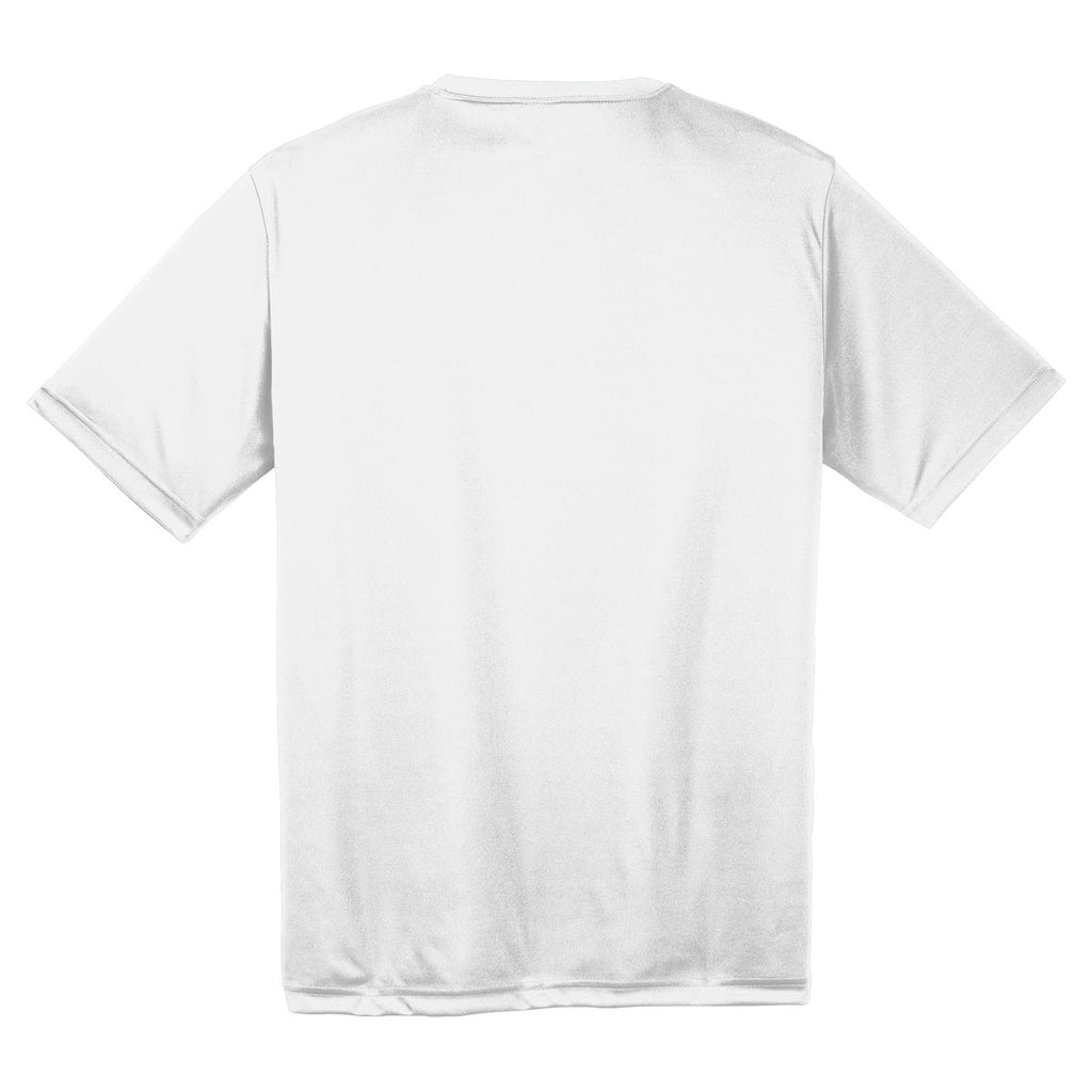 Sport-Tek Men's White PosiCharge Competitor Tee