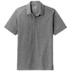 Sport-Tek Men's Dark Grey Heather PosiCharge Tri-Blend Wicking Polo