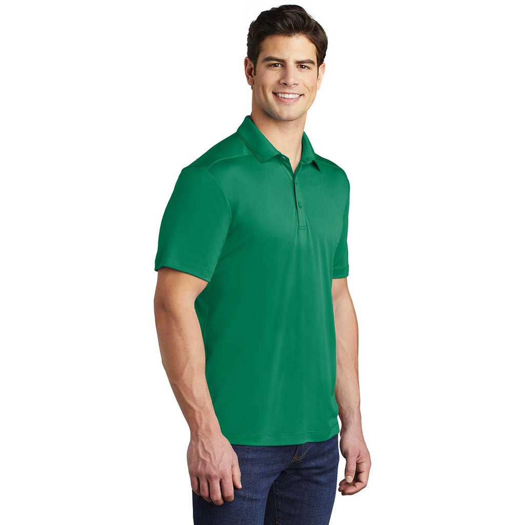 Sport-Tek Men's Kelly Green Posi-UV Pro Polo