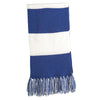 Sport-Tek Spectator True Royal/White Scarf