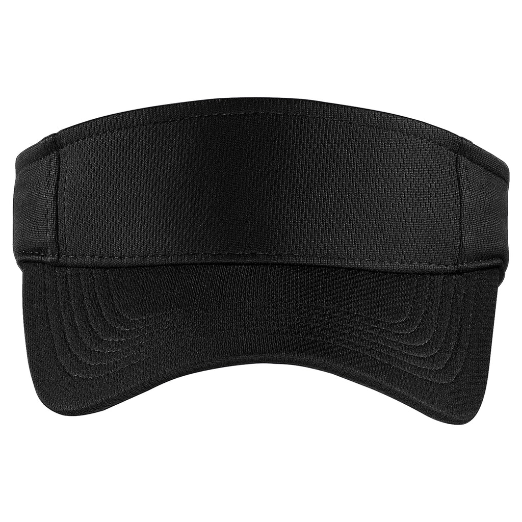 Sport-Tek Black PosiCharge RacerMesh Visor