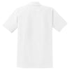 Sport-Tek Men's White Dri-Mesh Pro Polo