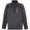 Timberland Men's Charcoal Heather/Charcoal Reaxion 1/4 Zip Fleece