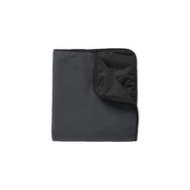 Port Authority Lead Grey/Black Fleece & Poly Travel Blanket